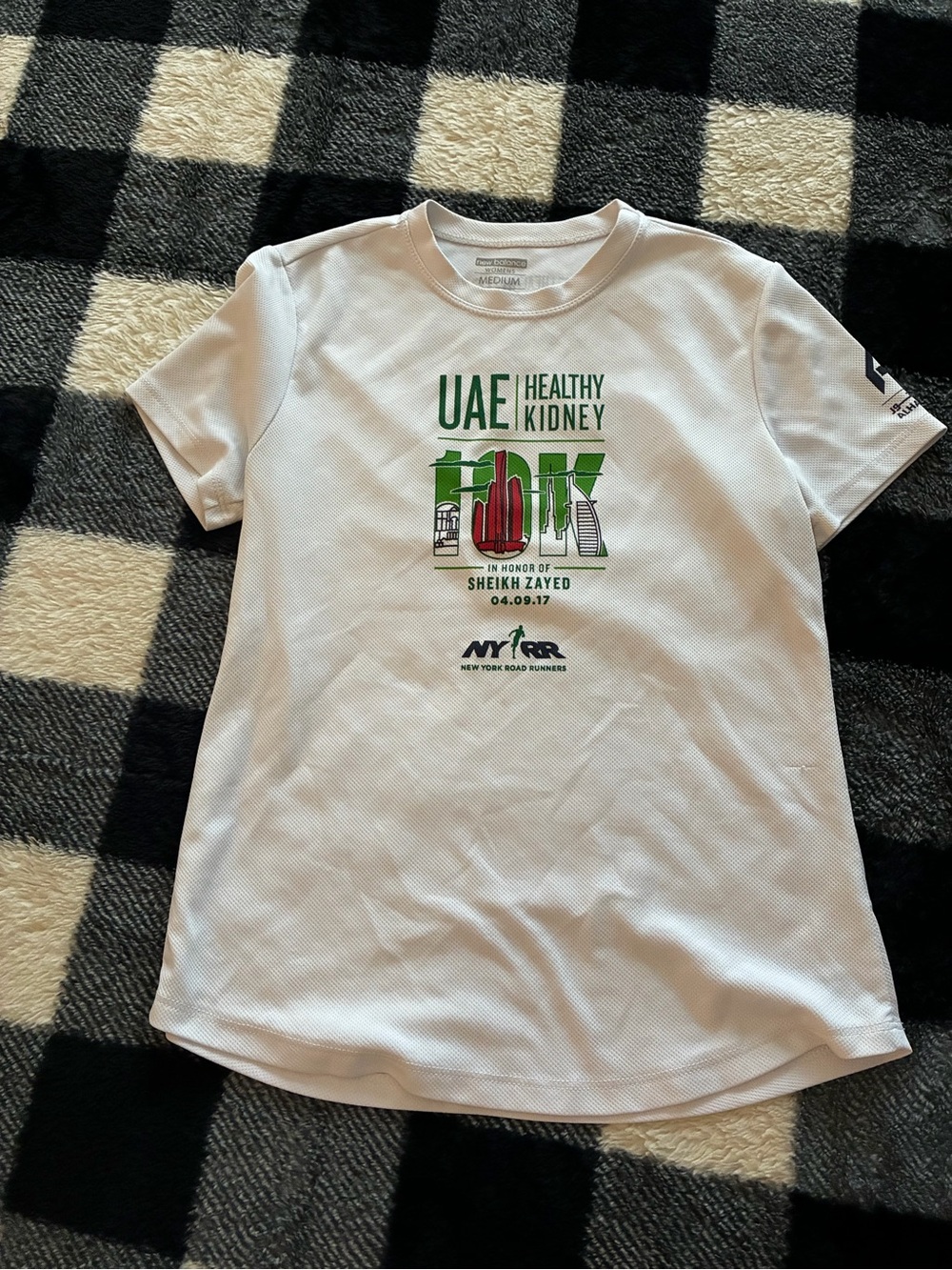 New Balance NYRR Short Sleeve Kidney 10K Tee